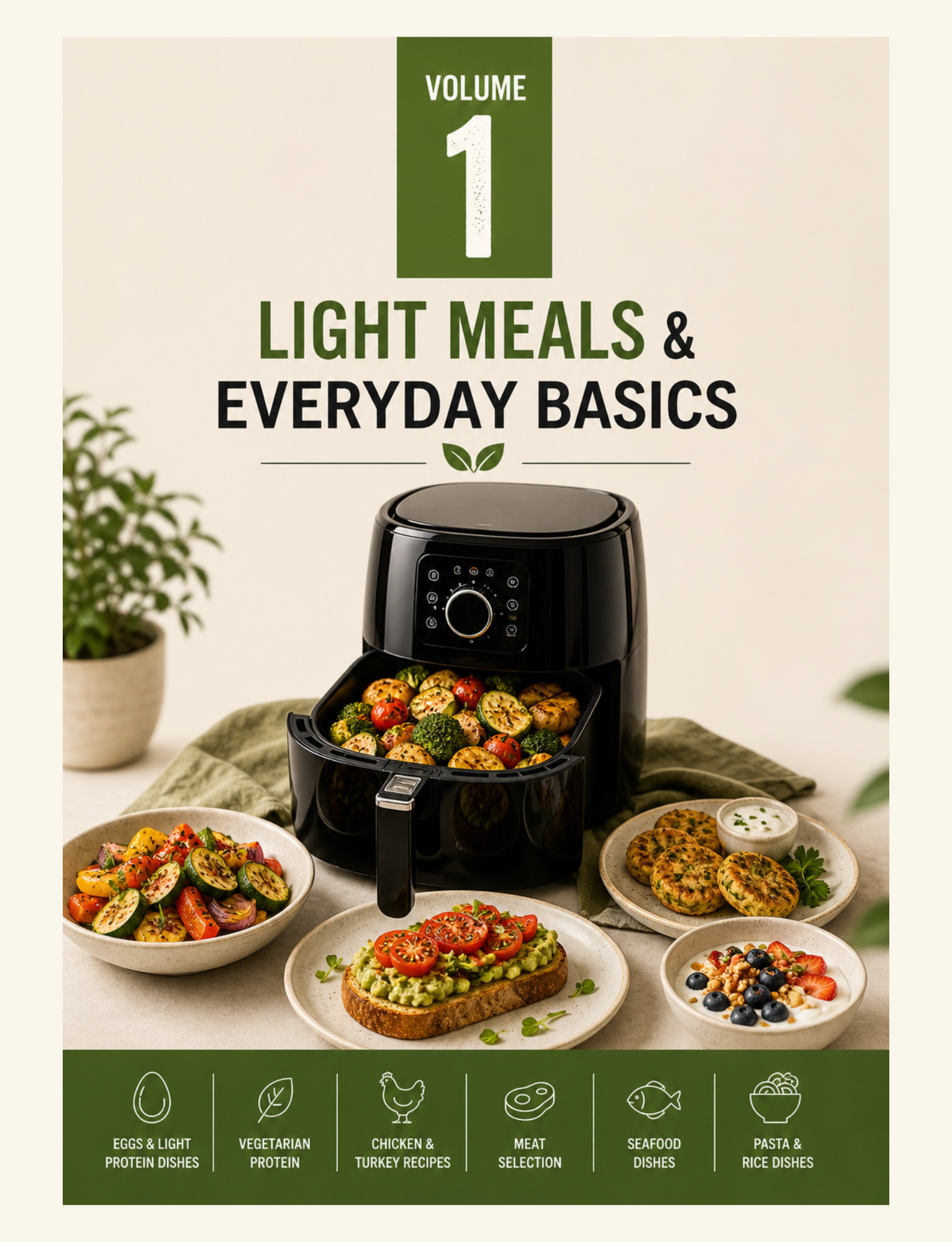 Healthy Air Fryer - 500 Recipes to Cook Smart & Eat Healthy with Flavor.