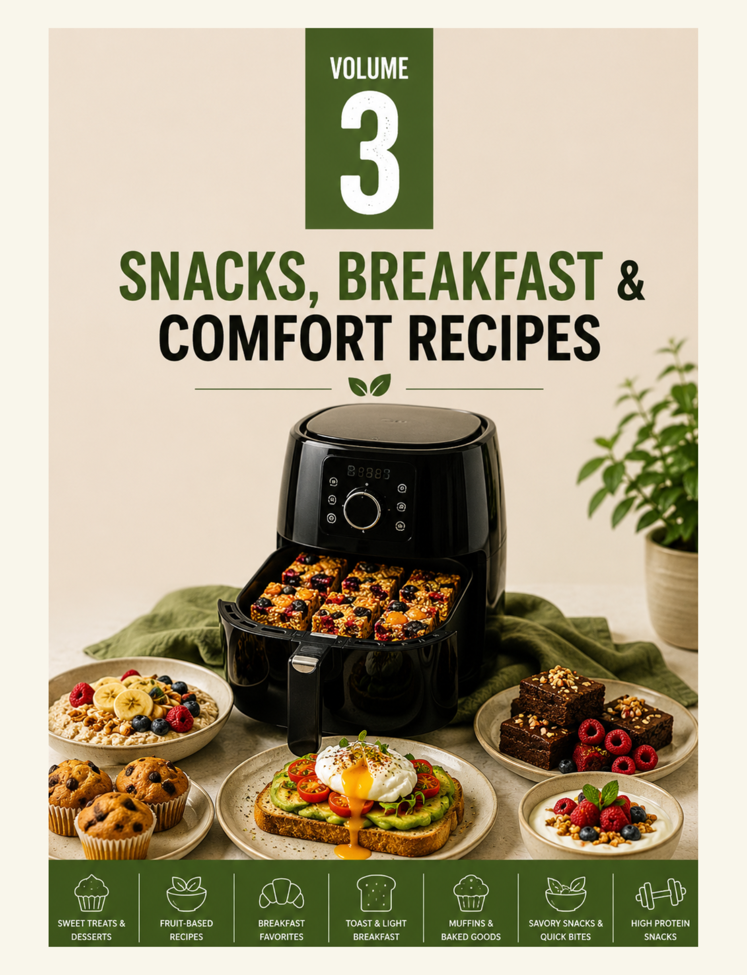 Volume 3 | Snacks, Breakfast & Comfort Recipes