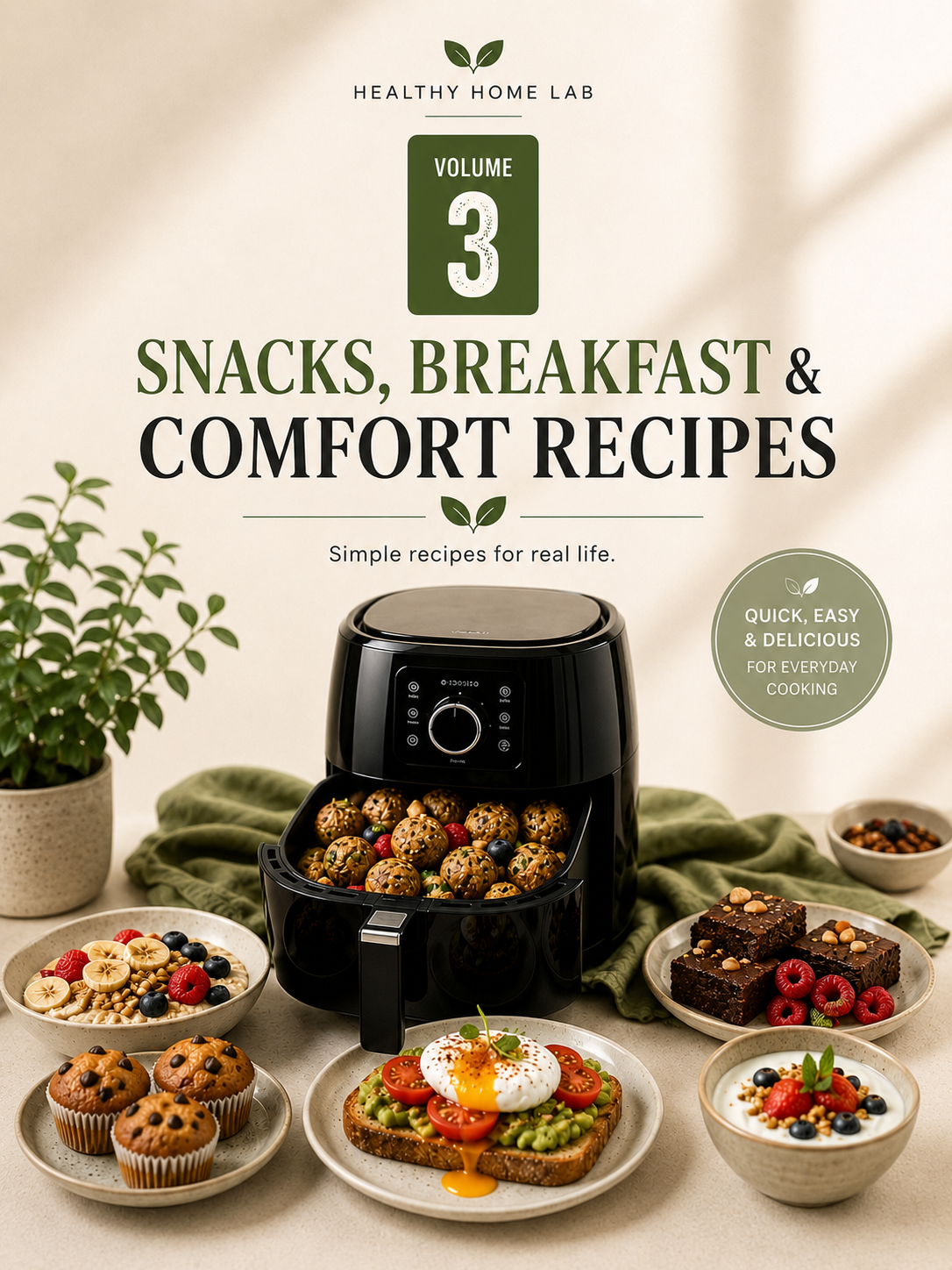 Volume 3 | Snacks, Breakfast & Comfort Recipes
