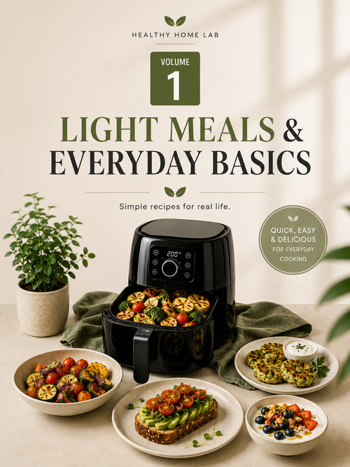 Healthy Air Fryer - 500 Recipes to Cook Smart & Eat Healthy with Flavor.